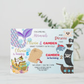 人魚と海賊兄弟姉妹の招待。 招待状 (スタンド正面)