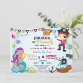 人魚と海賊兄弟姉妹の招待。 招待状 (スタンド正面)