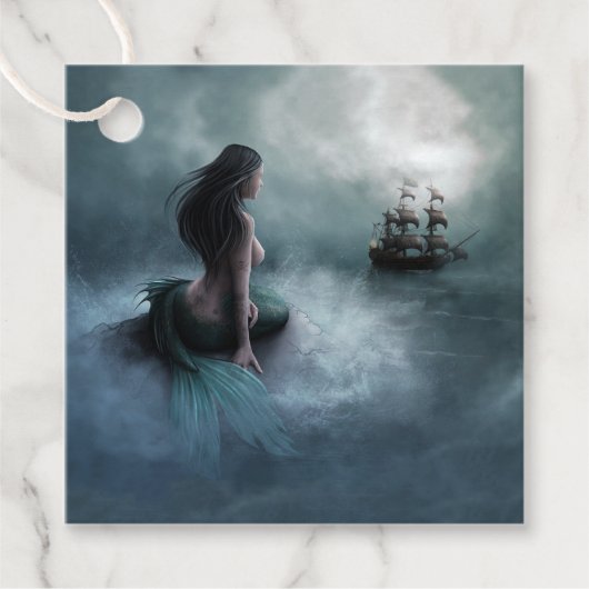 人魚と海賊船 フェイバータグ (正面)