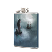 人魚と海賊船 フラスク (左)