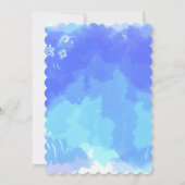 人魚と真珠の貝 サンキューカード (裏面)