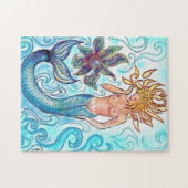 人魚と真珠 ジグソーパズル (横)