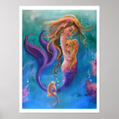 人魚と船馬カラフル。 ポスター (正面)