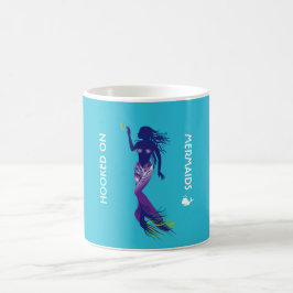 人魚と金のフック コーヒーマグカップ