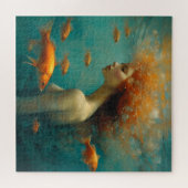 人魚と金魚 ジグソーパズル (横)