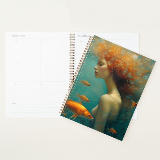 人魚と金魚 プランナー手帳 (ディスプレー)