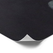 人魚と青い魚 ポスター (角)