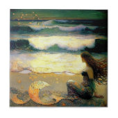 人魚と黄金の海の精 タイル (正面)