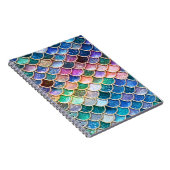 人魚になりよう – 人魚グリッター – 人魚はかりで測 ノートブック (右側)