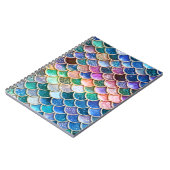 人魚になりよう – 人魚グリッター – 人魚はかりで測 ノートブック (左側)