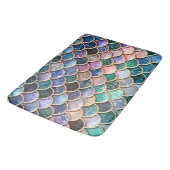 人魚になりよう – 人魚グリッター – 人魚はかりで測 バスマット (アングル)