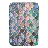 人魚になりよう – 人魚グリッター – 人魚はかりで測 バスマット (正面縦)