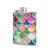 人魚になりよう – 人魚グリッター – 人魚はかりで測 フラスク (左)