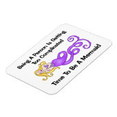 人魚になる時間 マグネット (左側)