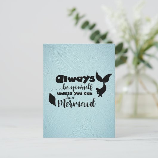 人魚になれなけりゃ勝手にしろ ポストカード (スタンド正面)