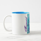 人魚によってはマグが夢を見ます ツートーンマグカップ (左)