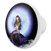 人魚に陶磁器のノブのを信じて下さい セラミックノブ (右)