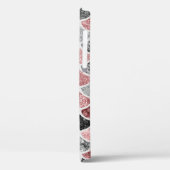 人魚のうろこ　シルバー　手書きネーム　ピンク Case-Mate iPhoneケース (裏面 / 左)