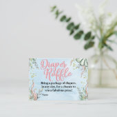 人魚のおむつのラッフルの挿入物カード エンクロージャーカード (スタンド正面)