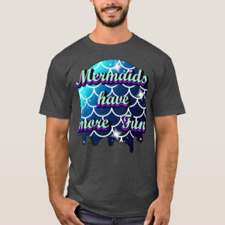人魚のおもしろい6 Tシャツ