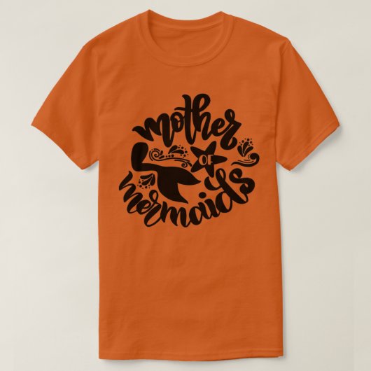 人魚のお母さんかわいい人魚の贈り物|過去記事 Tシャツ (デザイン正面)