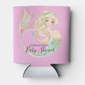 人魚のお母さんピンク 缶クーラー (正面)