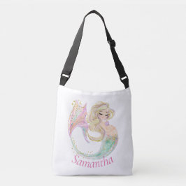 人魚のお母さん クロスボディバッグ