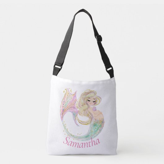 人魚のお母さん クロスボディバッグ (正面)