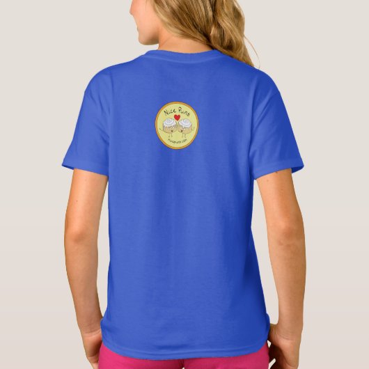 人魚のかわいい子たち Tシャツ (裏面)