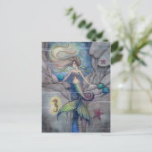 人魚のはがきと船馬のはがきの下に何が横たわっているのか ポストカード (スタンド正面)