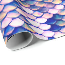 人魚のばら色の皮パターン