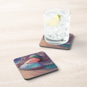 人魚のひいさまが静まり返る。 コースター (右側)