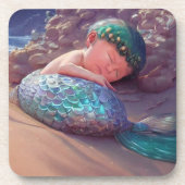 人魚のひいさまが静まり返る。 コースター (正面)