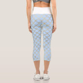 人魚のひいさまが高く上げられた カプリレギンス (裏面)