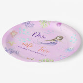 人魚のひいさまが5組5組の誕生日パーティーに飛び込む ペーパープレート (アングル)