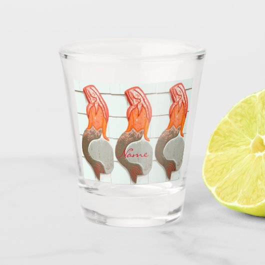 人魚のひいさま、サンダーコーブ ショットグラス (正面)