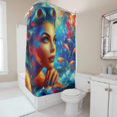 「人魚のひいさま」 シャワーカーテン (インサイチュ)