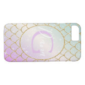 人魚のひいさま。ピンクはかりで測の黄金のトゥルク Case-Mate iPhoneケース (裏面(横))