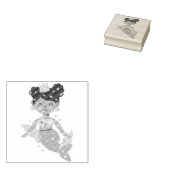 人魚のひいさま ラバースタンプ (押印)