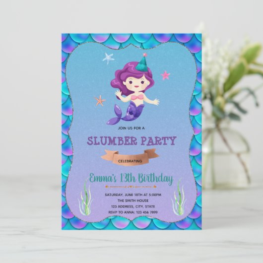 人魚のひいさま 招待状 (スタンド正面)