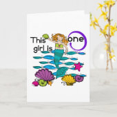 人魚のひいさま,Tシャツと贈り物 カード (黄色い花)