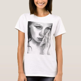 人魚のアクアマリンの潮ワイシャツ Tシャツ