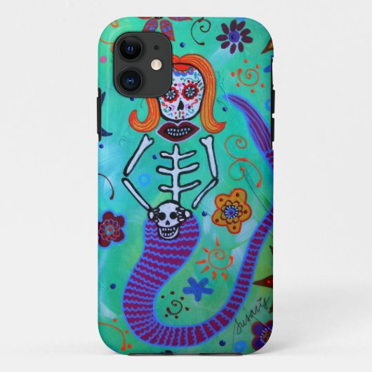 人魚のアクアマリン Case-Mate iPhoneケース (裏面)