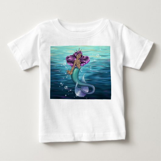 人魚のイオレ ベビーTシャツ (正面)