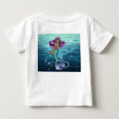 人魚のイオレ ベビーTシャツ (裏面)
