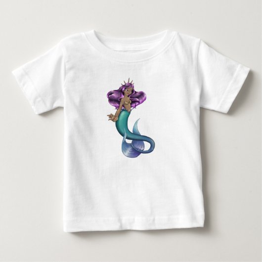 人魚のイオレ ベビーTシャツ (正面)