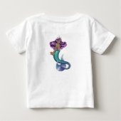 人魚のイオレ ベビーTシャツ (裏面)