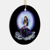 人魚のオーナメントを信じて下さい セラミックオーナメント (右)