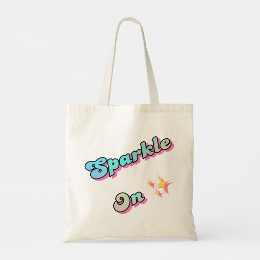 人魚のキラキラ トートバッグ (裏面)