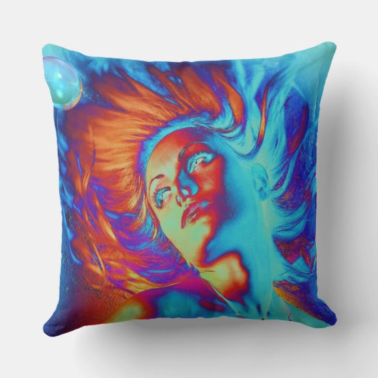 人魚のクッション クッション (裏面)